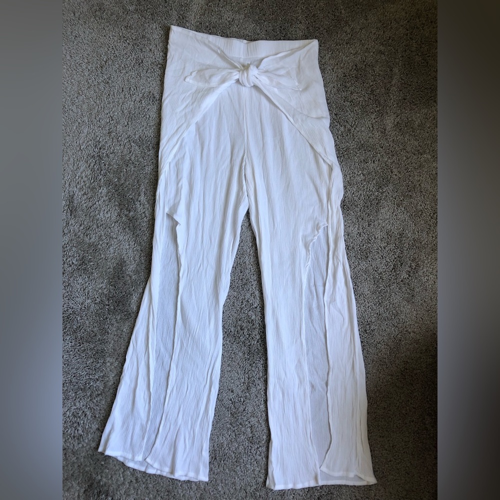 Airy Wrap Coverup Pants